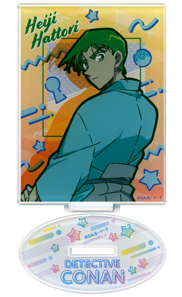 Hattori Heiji Detective Conan Acrylic Stand Collection 80's Art Acrylic Stand [USED]