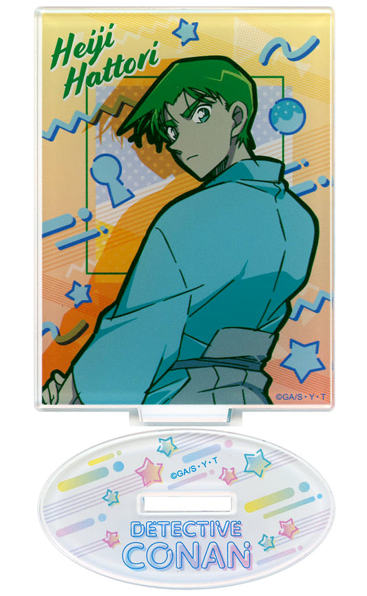 Hattori Heiji Detective Conan Acrylic Stand Collection 80's Art Acrylic Stand [USED]