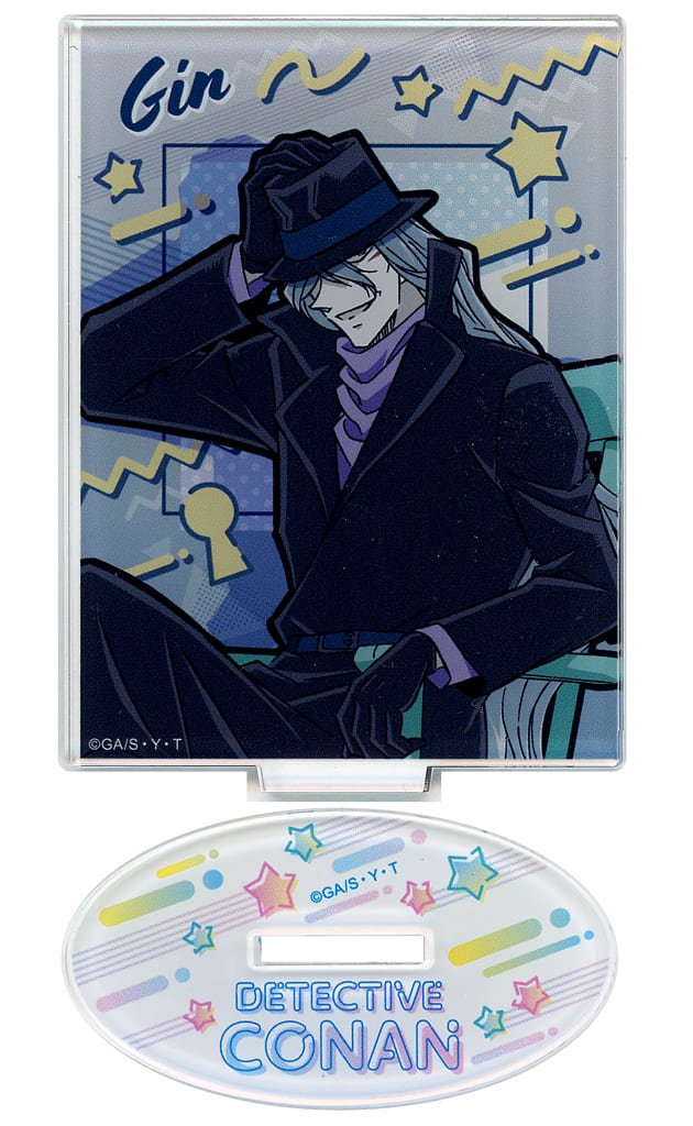 Gin Detective Conan Acrylic Stand Collection 80's Art Acrylic Stand [USED]
