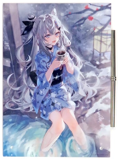 Vestia Zeta VTuber Hololive Indonesia Please Don't Drink the Hot Spring Water! Acrylic Panel Birthday Anniversary 2023 Acrylic Stands [USED]