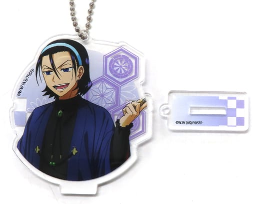Todo Jinpachi Yowamushi Pedal: Limit Break Trading Acrylic Stand Key Chain animate Limited Key Chain [USED]