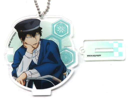 Yasutomo Arakita Yowamushi Pedal: Limit Break Trading Acrylic Stand Key Chain animate Limited Key Chain [USED]