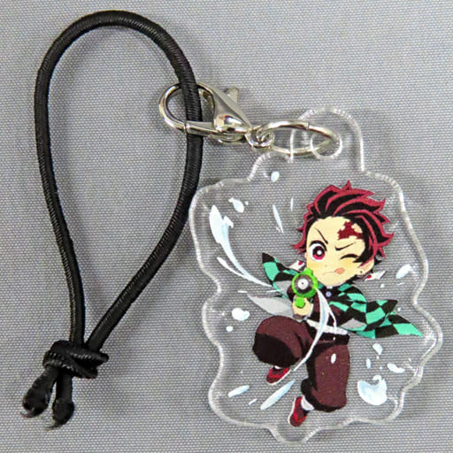 Tanjiro Kamado Demon Slayer: Kimetsu no Yaiba Mini Acrylic Charms Toei Uzumasa Eigamura Kyoto no Oshigoto 4: Summer Special Water Training Limited Konpeito Bundled Items Charm [USED]