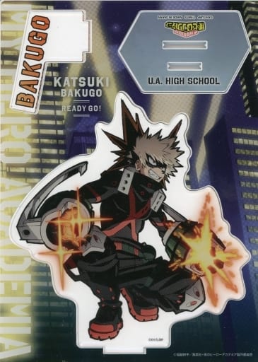 My Hero Academia Katsuki Bakugo Hero Dispatch! Full Body Acrylic Stand With Frame Acrylic Stands [USED]