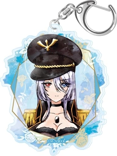 Marin Kitagawa Black Lobelia My Dress-Up Darling Wet Color Series Acrylic Key Chain Key Chain [USED]
