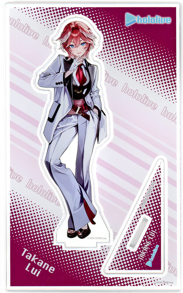 VTuber Hololive Takane Lui Suit Outfit Acrylic Stand Molly Online Vol.14 Limited Acrylic Stands [USED]