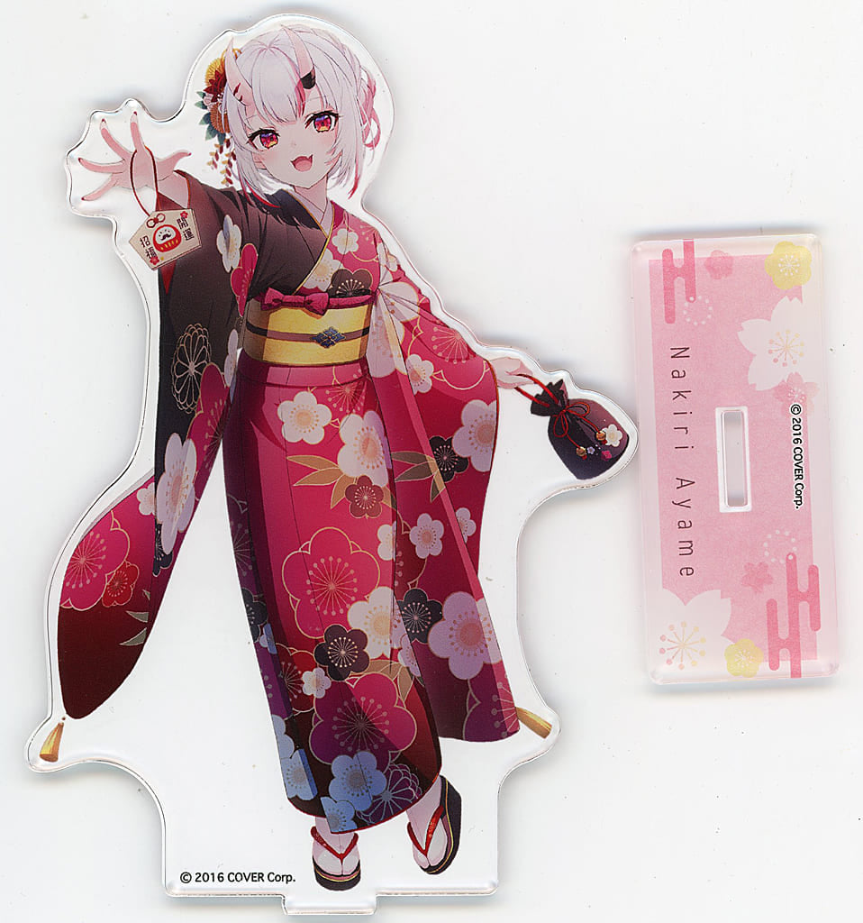 Nakiri Ayame VTuber Hololive Acrylic Stand Holocal Kyoto Edition Exclusive Acrylic Stands [USED]