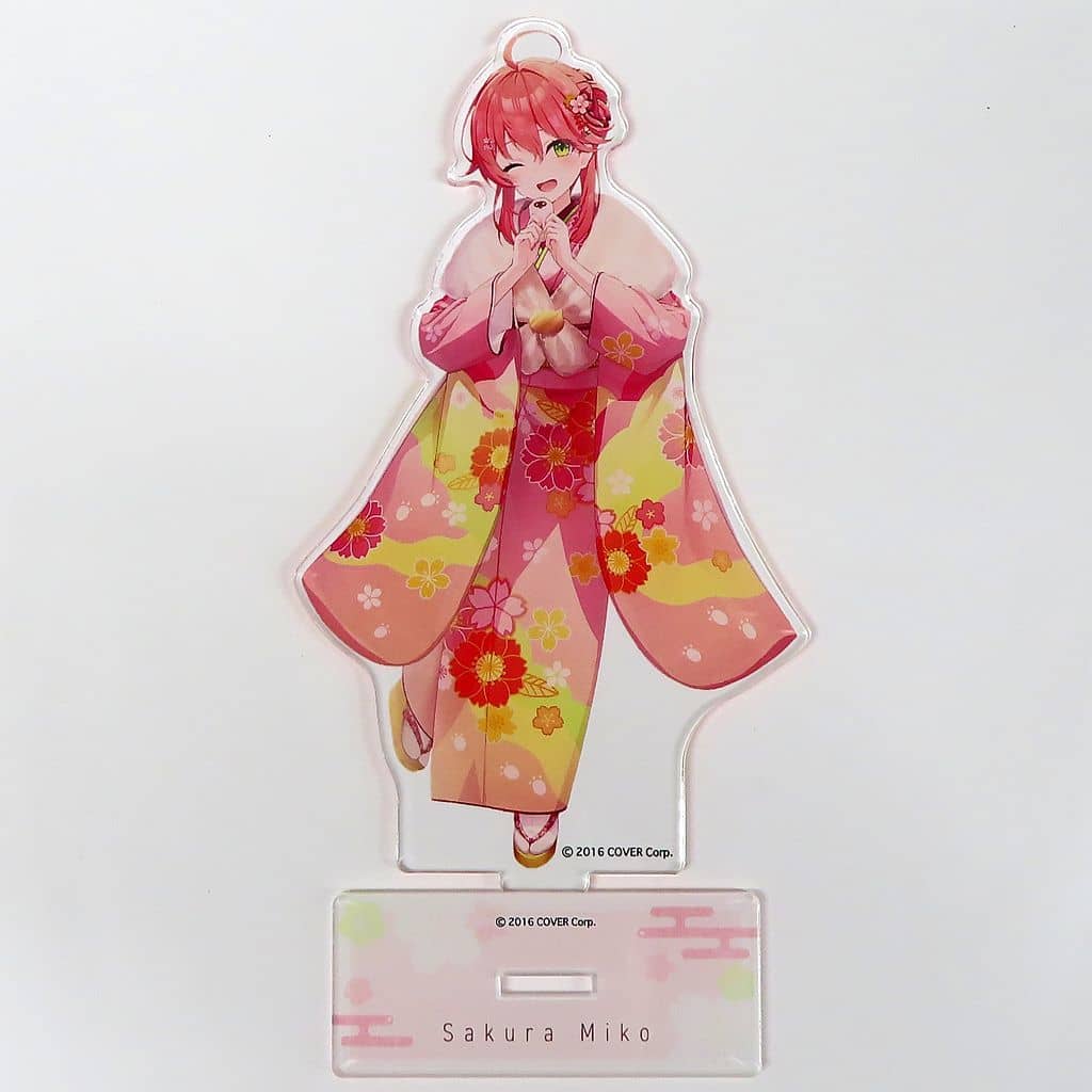 Sakura Miko VTuber Hololive Acrylic Stand Holocal Kyoto Edition Exclusive Acrylic Stands [USED]