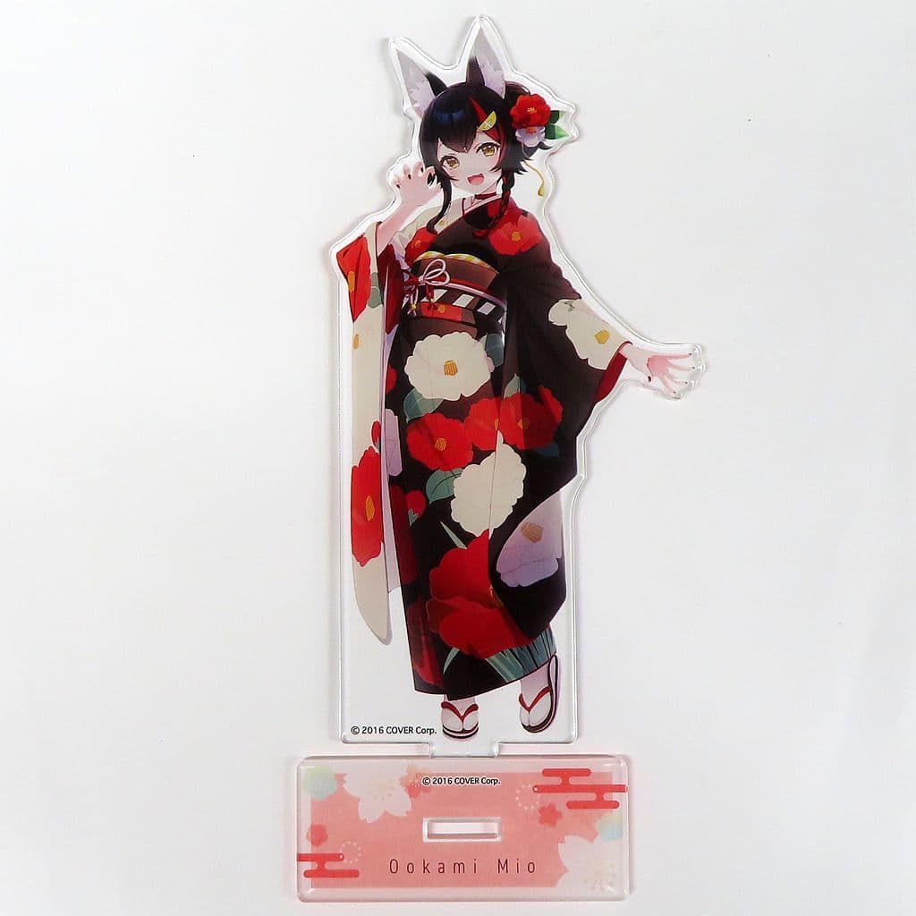 Ookami Mio VTuber Hololive Acrylic Stand Holocal Kyoto Edition Exclusive Acrylic Stands [USED]