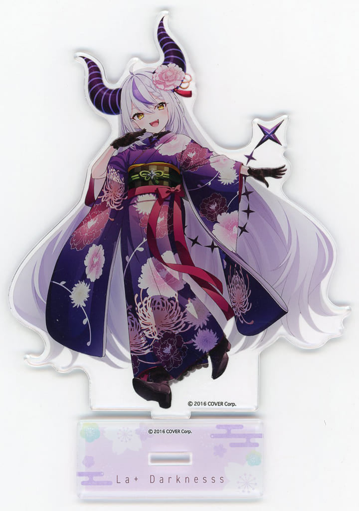 La+ Darknesss VTuber Hololive Acrylic Stand Holocal Kyoto Edition Exclusive Acrylic Stands [USED]