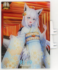 Shirakami Fubuki VTuber Hololive Acrylic Panel Holocal Kyoto Edition Exclusive Acrylic Stands [USED]
