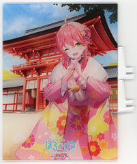 Sakura Miko VTuber Hololive Acrylic Panel Holocal Kyoto Edition Exclusive Acrylic Stands [USED]