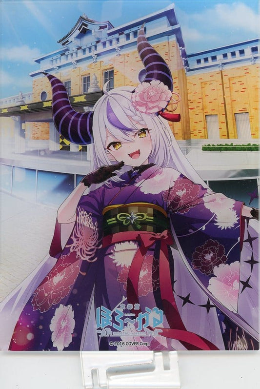 La+ Darknesss VTuber Hololive Acrylic Panel Holocal Kyoto Edition Exclusive Acrylic Stands [USED]