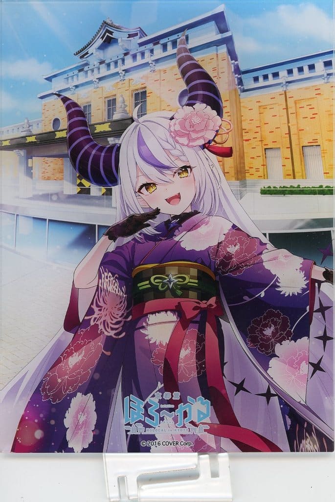 La+ Darknesss VTuber Hololive Acrylic Panel Holocal Kyoto Edition Exclusive Acrylic Stands [USED]