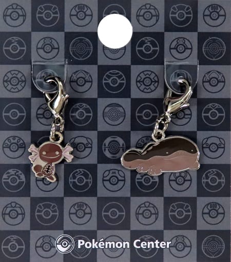 Wooper Clodsire Paldean Form Pokemon National Pokedex Metal Charm Pokemon Center Limited Charm [USED]