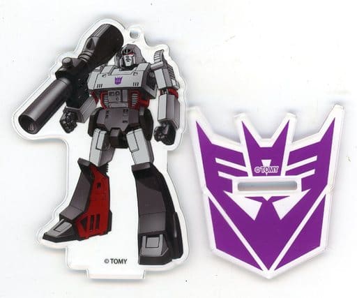Megatron Transformers Transformers Trading Acrylic Stand Key Chain Dish Up Limited Key Chain [USED]