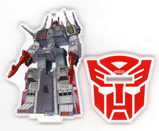 Metroplex Transformers Tatakae! Cho Robot Seimeitai Transformers 2010 Trading Acrylic Stand Key Chain Dish Up Limited Key Chain [USED]