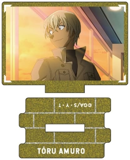 Toru Amuro D Detective Conan Metallic Mini Acrylic Stand Scene Trading Ver. Tooru Amuro Collection Vol.2 Acrylic Stand [USED]