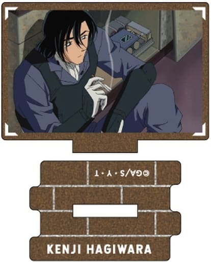 Kenji Hagiwara Detective Conan Metallic Mini Acrylic Stand Scene Trading Ver. Police Academy Squad Collection Vol.2 Acrylic Stand [USED]