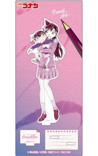 Conan Edogawa Mori Ran Detective Conan Pencil Art Acrylic Stand Collection Vol.5 Acrylic Stand [USED]