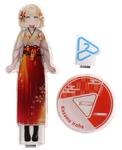 Kazama Iroha VTuber Hololive Hololive Closet New Year Costume Acrylic Stand C103 Limited Acrylic Stands [USED]
