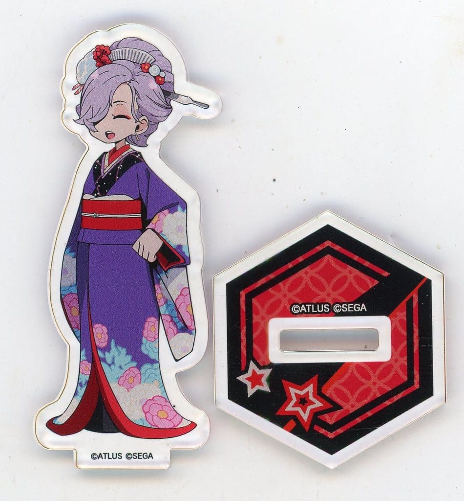 Persona 5 Tactica ELLE Mini Acrylic Stand Collection Kimono Ver. Namja Town Limited Acrylic Stands [USED]