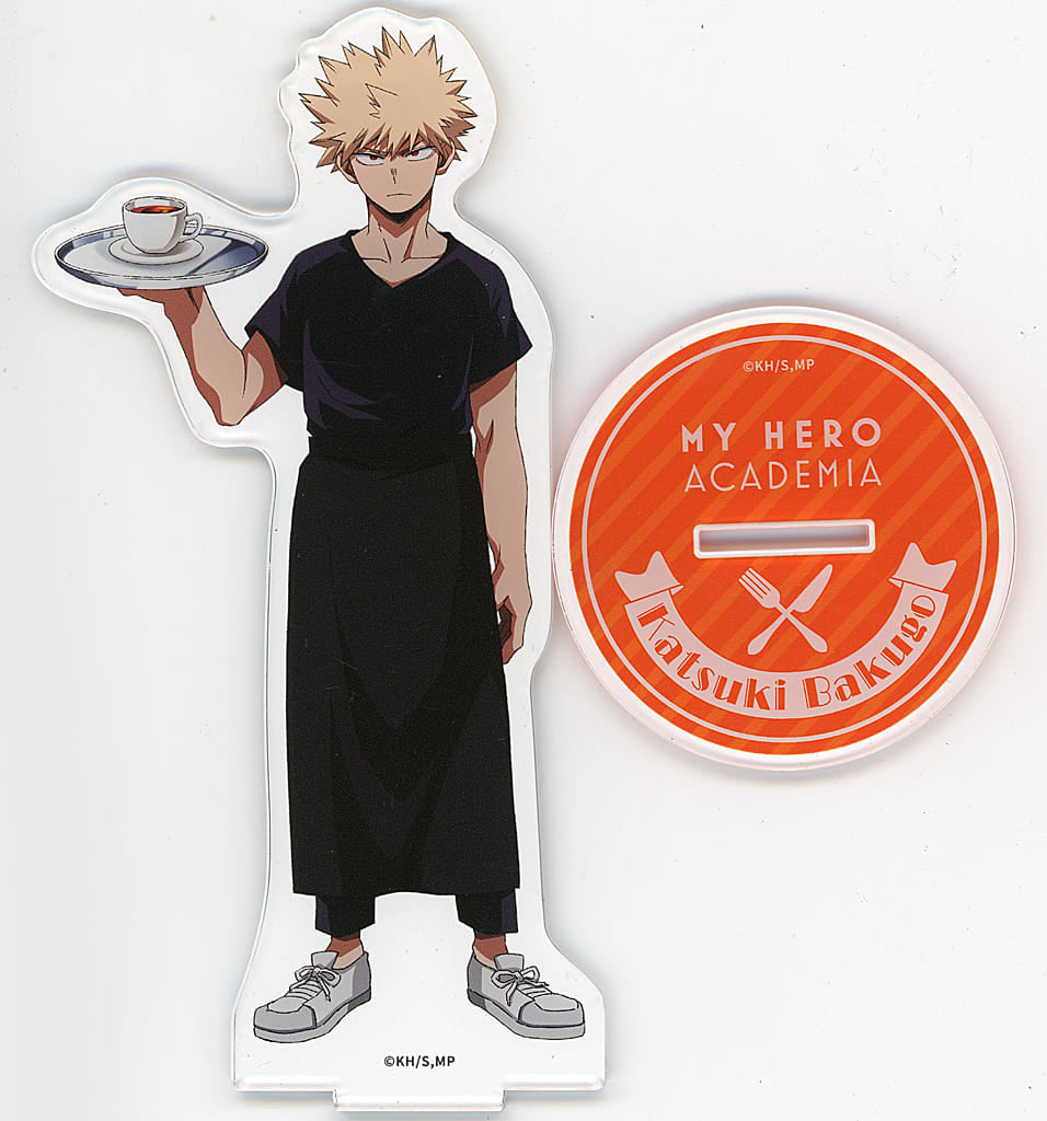My Hero Academia Katsuki Bakugo Original BIG Acrylic Stand Tower Records Cafe 2023 Limited Acrylic Stands [USED]