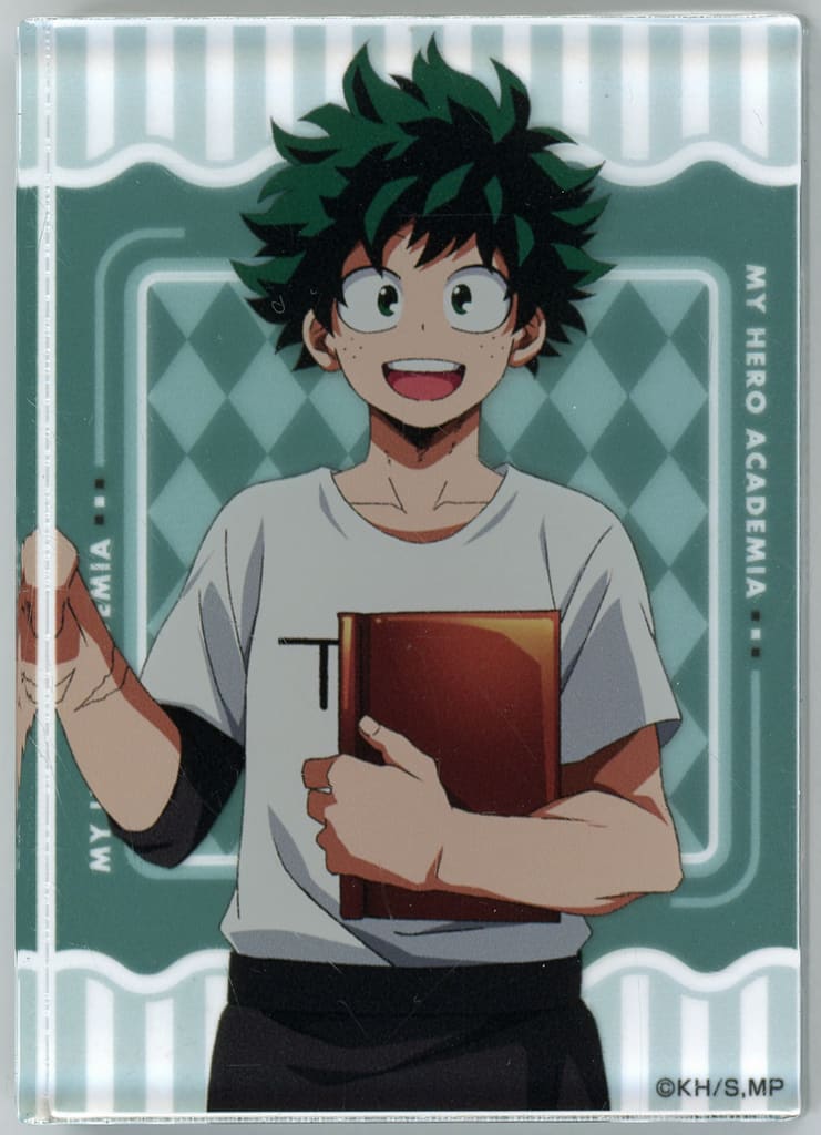 My Hero Academia Izuku Midoriya Original Acrylic Block Collection Tower Records Cafe 2023 Limited Acrylic Stands [USED]