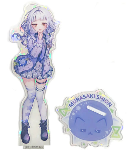 Murasaki Shion VTuber Hololive Kirakira Youth Uniform Acrylic Stand New Costume Commemoration 2023 Acrylic Stands [USED]