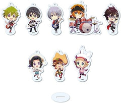 Hayato Akiyama, etc. THE IDOLM@STER SideM Marutto Stand Key Chain 4th All 8 Types Set Key Chain [USED]