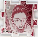 Nobunaga Hazama Hunter x Hunter Connected Acrylic Puzzle Collection Yoshihiro Togashi Exhibition Puzzle Limited Key Chain [USED]