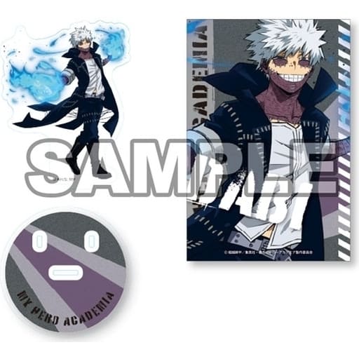 My Hero Academia Dabi Acrylic Stand with Background Postcard Acrylic Stands [USED]