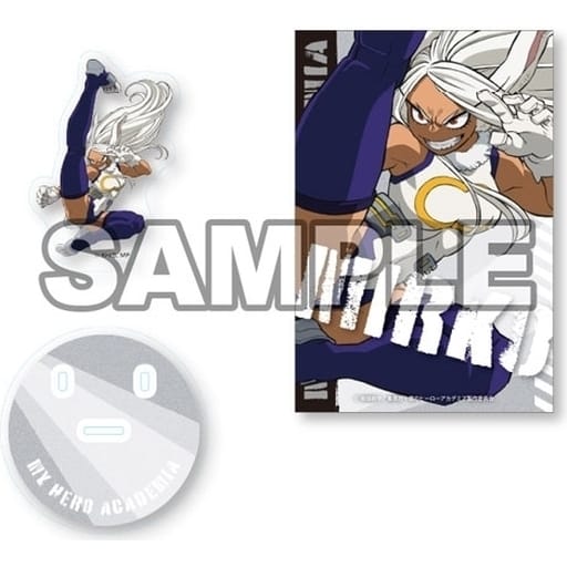 My Hero Academia Mirko Acrylic Stand with Background Postcard Acrylic Stands [USED]