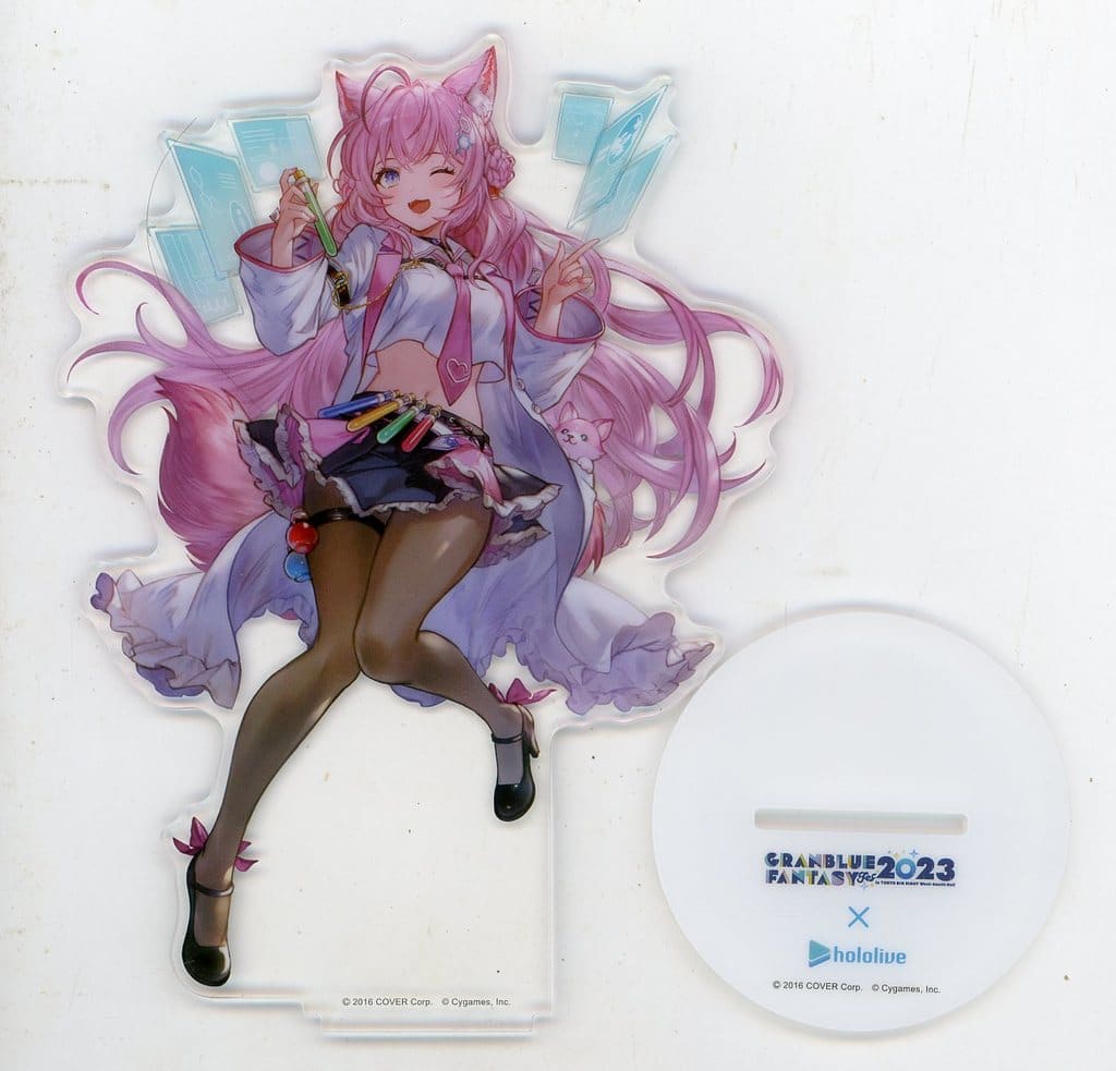 Hakui Koyori Granblue Fantasy x VTuber Hololive Acrylic Stand Granblue Festival 2023 Exclusive Acrylic Stands [USED]