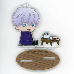 Satoru Gojo Jujutsu Kaisen: Shibuya Incident Nohohonto Twin Clear Stand Key Chain [USED]