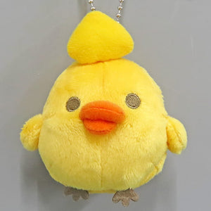 Kiiroitori Rirakkuma Oden ni Narikiri Mascot Key Chain Key Ring [USED]