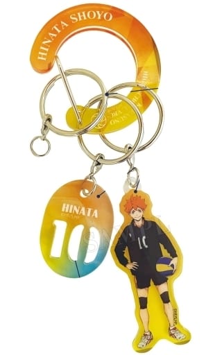 Shoyo Hinata Haikyu!! Acrylic Carabiner Key Chain Key Chain [USED]