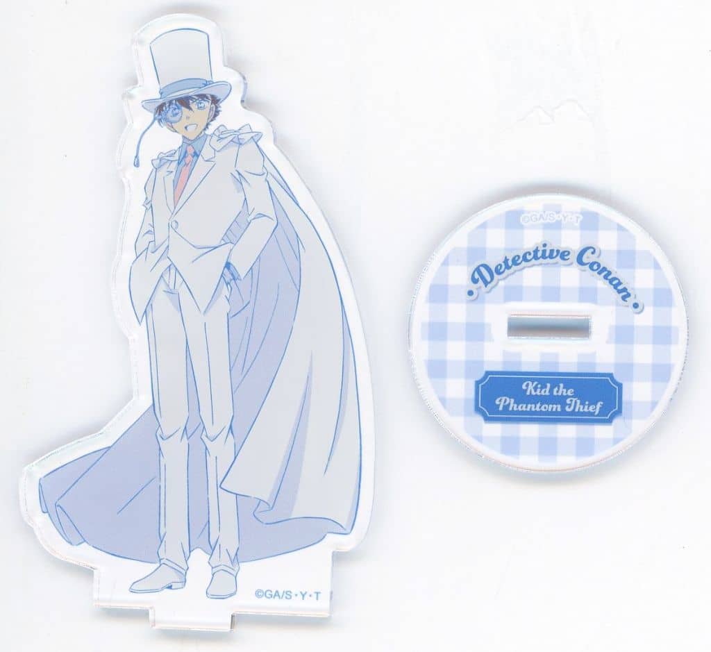 Kid the Phantom Thief Detective Conan Creamy Color Trading Acrylic Keychain Acrylic Stand [USED]