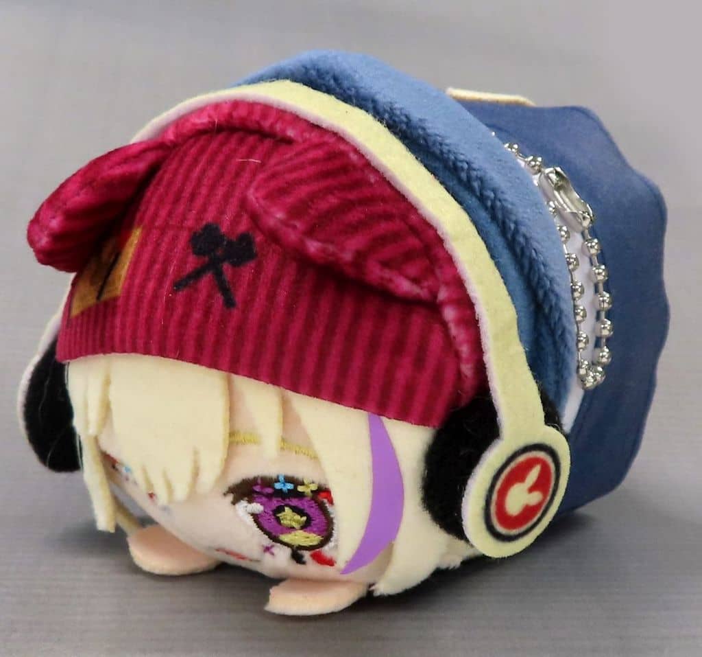 Polka Omaru Vtuber Hololive Mochikororin Tree Village Holotsuri 2023 Shiranui Kensetsu Bullding Tour Limited Mochikoro Mikuji Moderate Fortune, Minor Fortune, Misfortune Key Ring [USED]