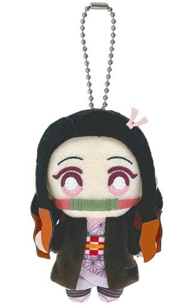 Nezuko Kamado Demon Slayer: Kimetsu no Yaiba Chibinui Mascot Key Chain [USED]