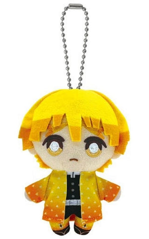 Zenitsu Agatsuma Demon Slayer: Kimetsu no Yaiba Chibinui Mascot Key Chain [USED]