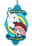 Anya Forger Bond Forger Blue X Yellow Spy x Family Code: White Ichiban Kuji Charm Rubber Collection Prize G Charm [USED]