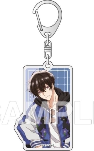 Aiji Yanagi Collar x Malice Movie: Deep Cover Acrylic Key Chain Sukajan Ver. Key Chain [USED]