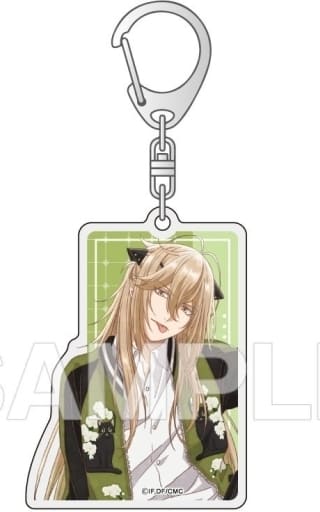 Kageyuki Shiraishi Collar x Malice Movie: Deep Cover Acrylic Key Chain Sukajan Ver. Key Chain [USED]