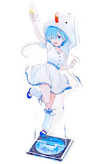 Rem Re:ZERO -Starting Life in Another World- Acrylic Stand Figure White Winter Ver. Acrylic Stand [USED]