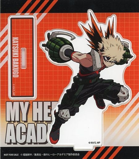 My Hero Academia Katsuki Bakugo Acrylic Stand Jump Festa 2024 Limited Bonus for Visiting Takara Tomy Booth Acrylic Stands [USED]
