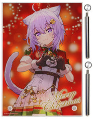 Nekomata Okayu VTuber Hololive Acrylic Panel hololive Xmas AR LIVE Sweet Happy Holiday Vol.1 Exclusive Acrylic Stands [USED]