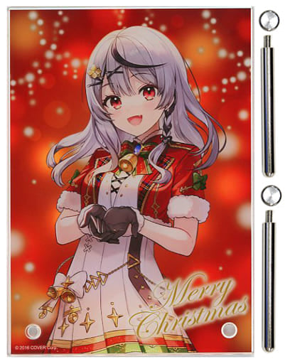 Sakamata Chloe VTuber Hololive Acrylic Panel hololive Xmas AR LIVE Sweet Happy Holiday Vol.1 Exclusive Acrylic Stands [USED]