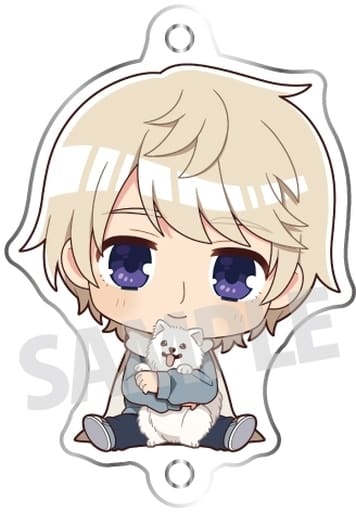 Russia Puppy Ver. Hetalia World Stars Chain Collection Key Chain [USED]