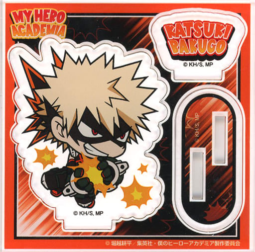 My Hero Academia Katsuki Bakugo Acrylic Stand PLSQ Deformed Plus Ultra Square Limited Acrylic Stands [USED]